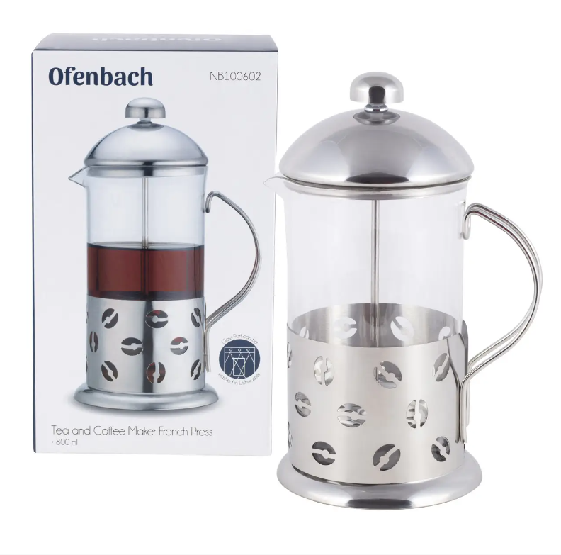 Заварник френчпресс Ofenbach 800 мл для чая и кофе KM-100602 (NA002451)