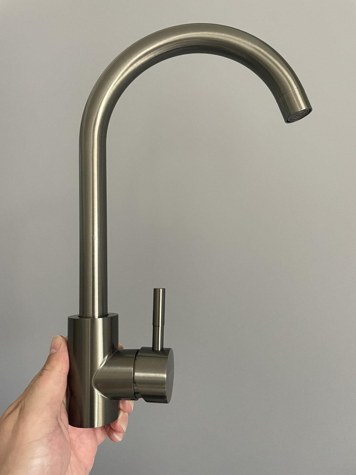 Мойка кухонная Kraft 5050 PVD Черный/кран для кухни Kraft из нержавеющей стали Черный - фото 9 Мойка кухонная Kraft 5050 PVD Черный/кран для кухни Kraft из нержавеющей стали Черный - фото 9