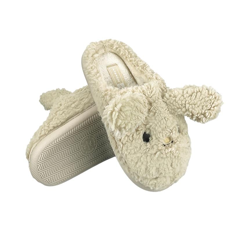 Тапочки домашние женские Jomix Кролик 16050-2 p. 38 24-24,5 см Бежевый