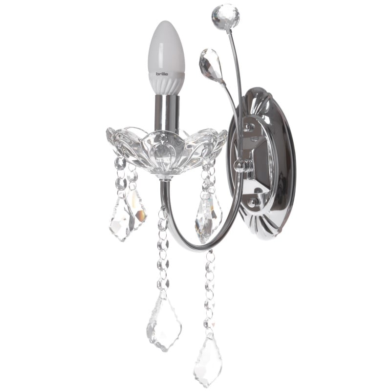 Бра Brille BCL-657W/1 E14 CH (26-606)