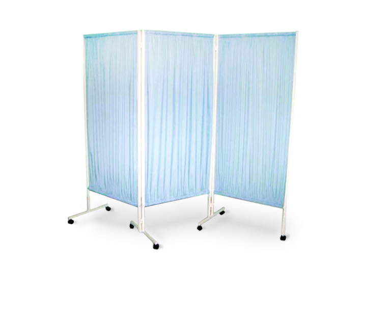 Ширма ШМ-3 медицинская палатная ОМЕГА трехсекционная
