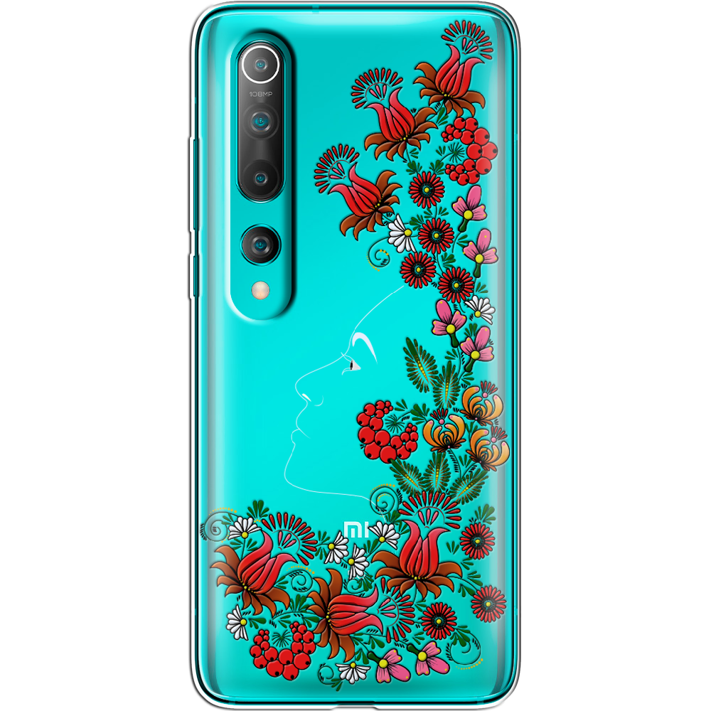 Чохол BoxFace Xiaomi Mi 10/ Mi 10 Pro 3D Ukrainian Muse Прозорий силікон (39436-bk64-39436)