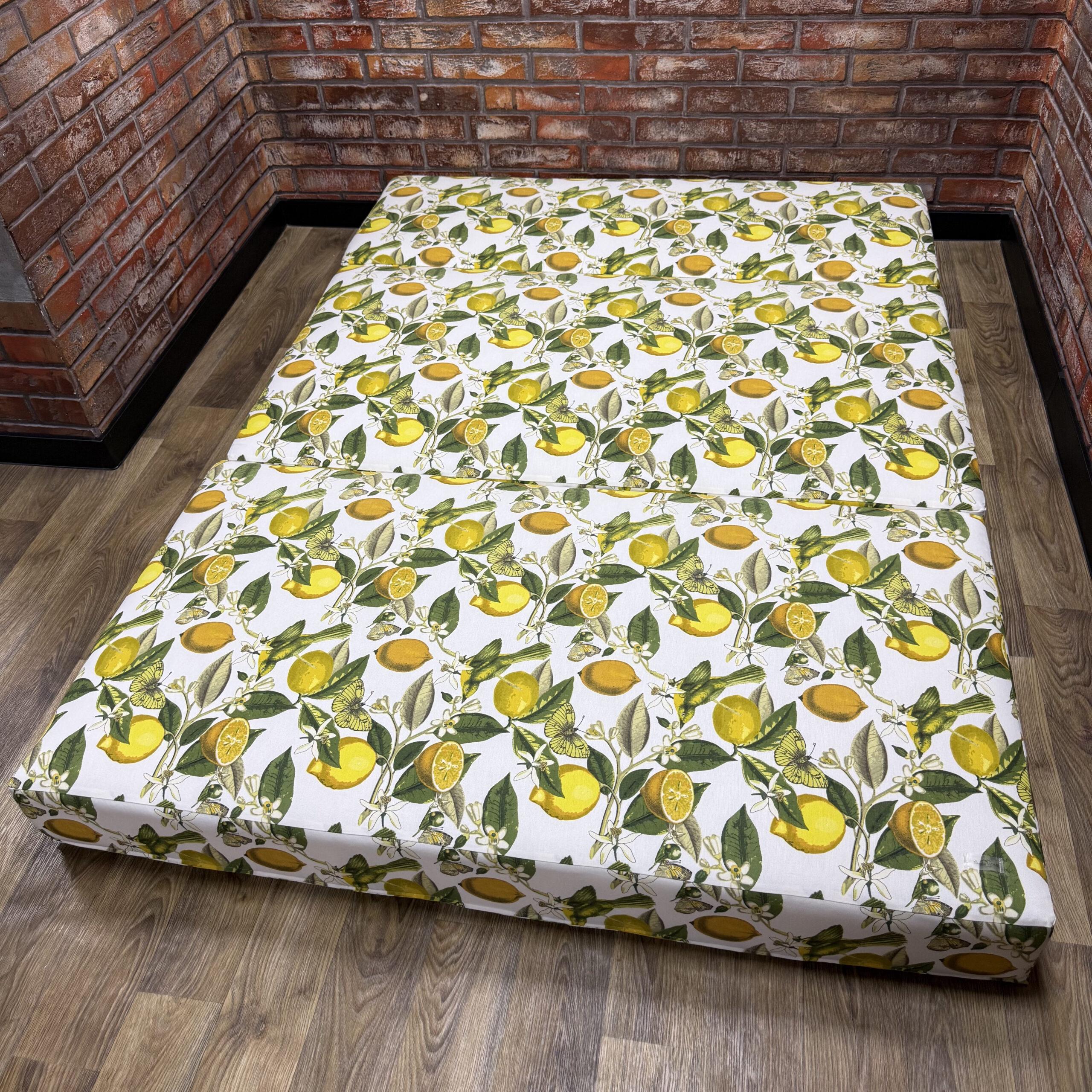 Матрас-трансформер Comfort Home maxi Lemon meyeri раскладной панама 200х120х15 см - фото 4