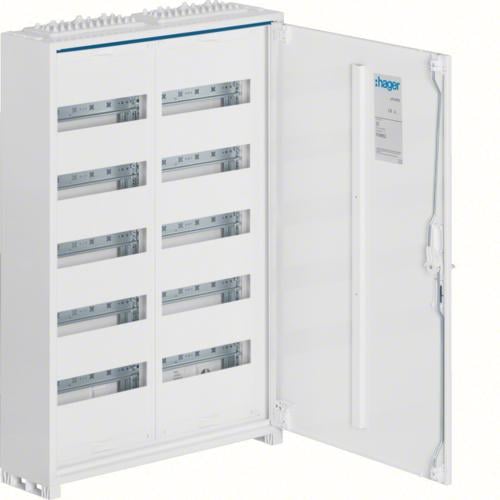 Распределительный щиток Hager FW 120 модулей 2х60 Univers IP44/II 800x550x161 мм (FWB52S)