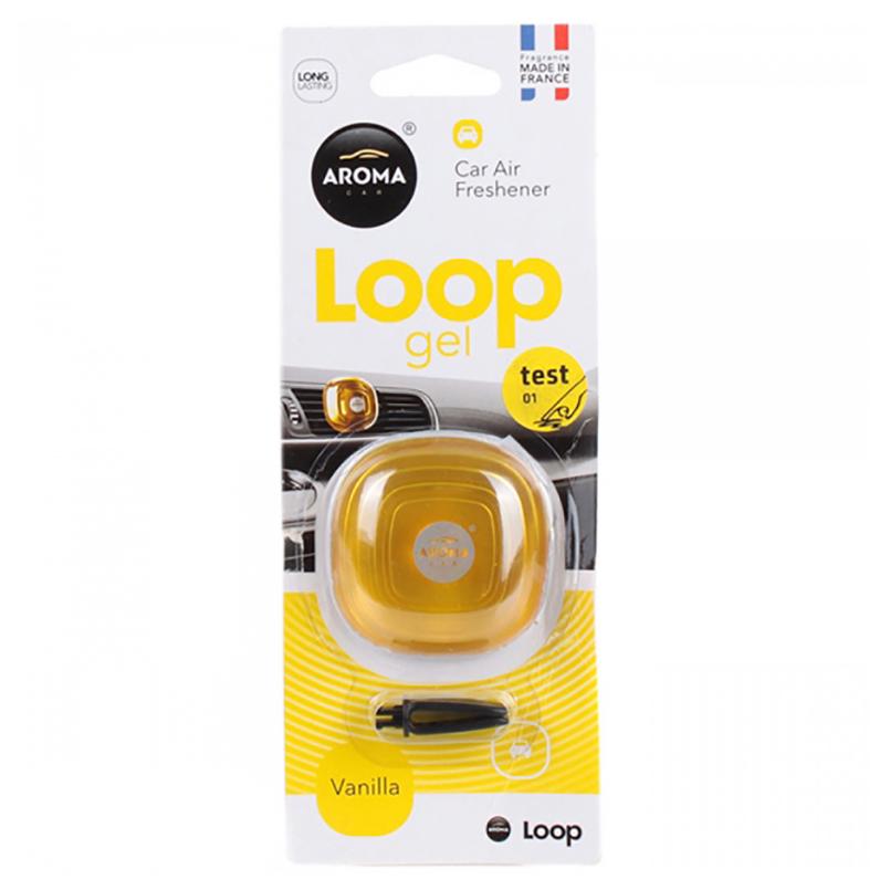 Ароматизатор Aroma Car Loop Vanilla гелевой