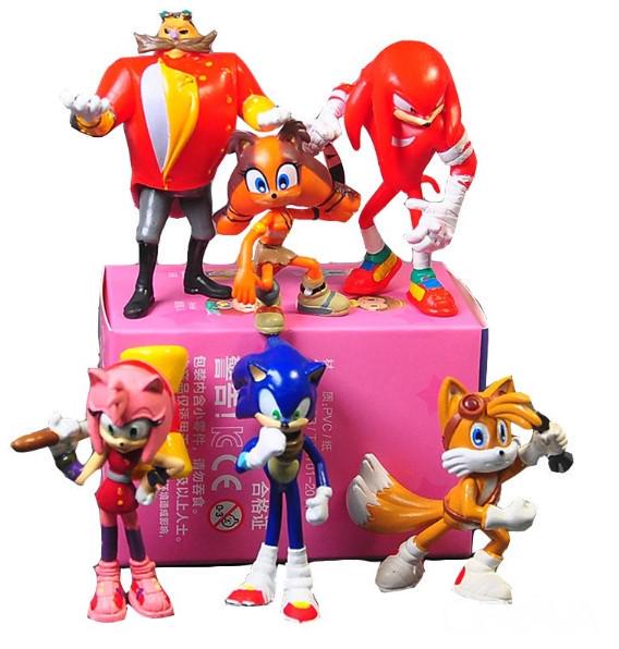 Игровой набор Super Sonic третье поколение 6 фигурок (1344)