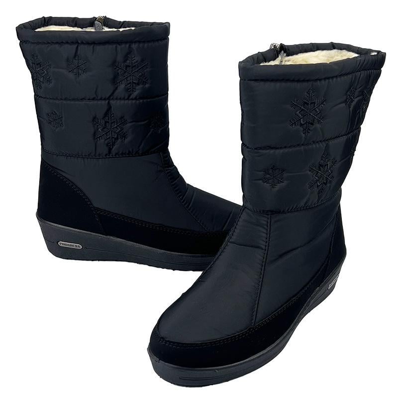 Дутики женские на замку 23005 p. 41 26,5 см Черный (90605032) - фото 2 Дутики женские на замку 23005 p. 41 26,5 см Черный (90605032) - фото 2