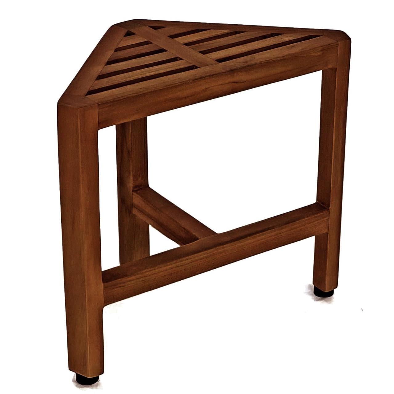 Табурет для ванной из дерева Моринес Терракот (ТВН-004132)