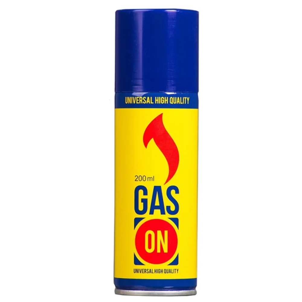 Газ для заправки зажигалок высокого качества Gas ON 200 мл (325)