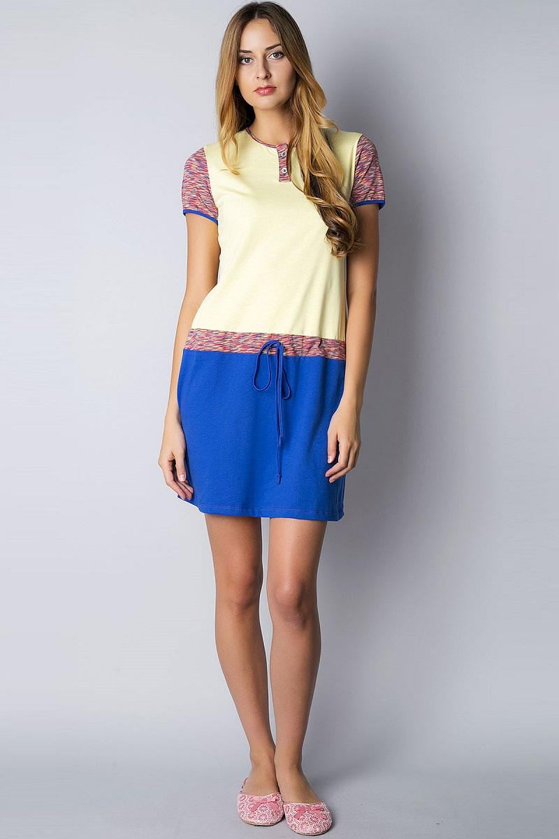 Платье домашнее Ogham 3503 M Giallo (8053676351746)