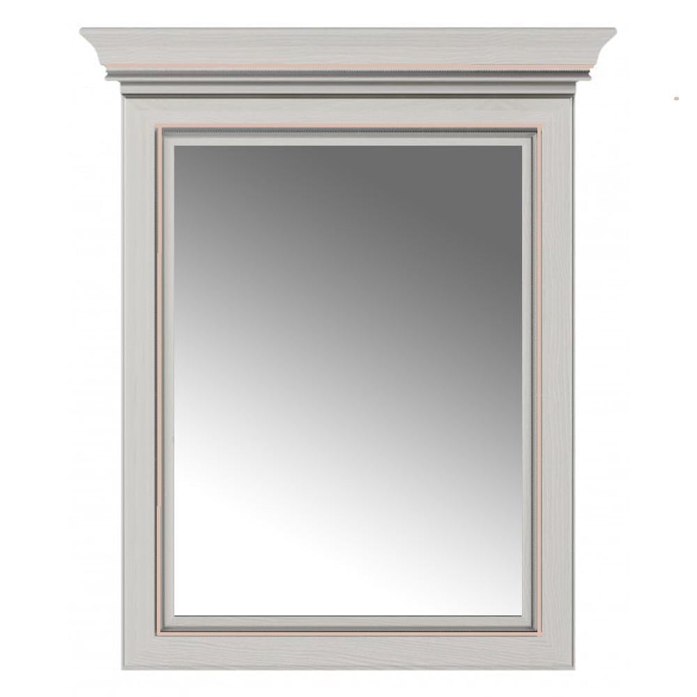 Дзеркало настінне Gerbor Вайт 60 ДСП/МДФ 750х105х895 мм Ясен Сніговий/Сосна золота Дзеркало настінне Gerbor Вайт 60 ДСП/МДФ 750х105х895 мм Ясен Сніговий/Сосна золота