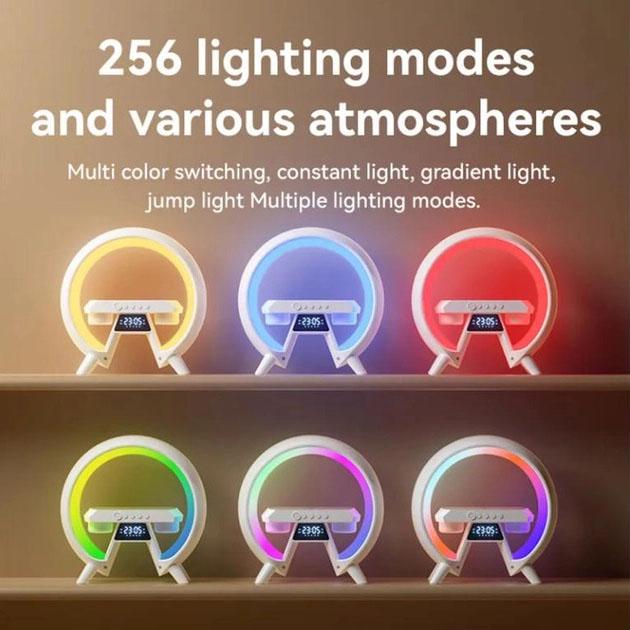 Лампа-ночник с беспроводной зарядкой и Bluetooth динамиком (G-Lite XM-X63) - фото 8 Лампа-ночник с беспроводной зарядкой и Bluetooth динамиком (G-Lite XM-X63) - фото 8