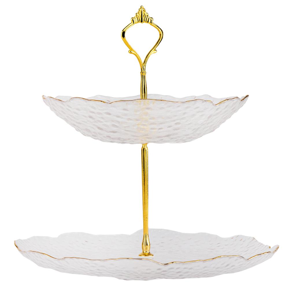 Блюдо Elisey Белый гранат двухъярусное (9058-025)