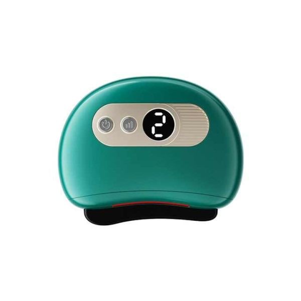 Массажер гуаша с функцией нагрева/вибрации и микротоков Бело-зеленый (R100163) Массажер гуаша с функцией нагрева/вибрации и микротоков Бело-зеленый (R100163)