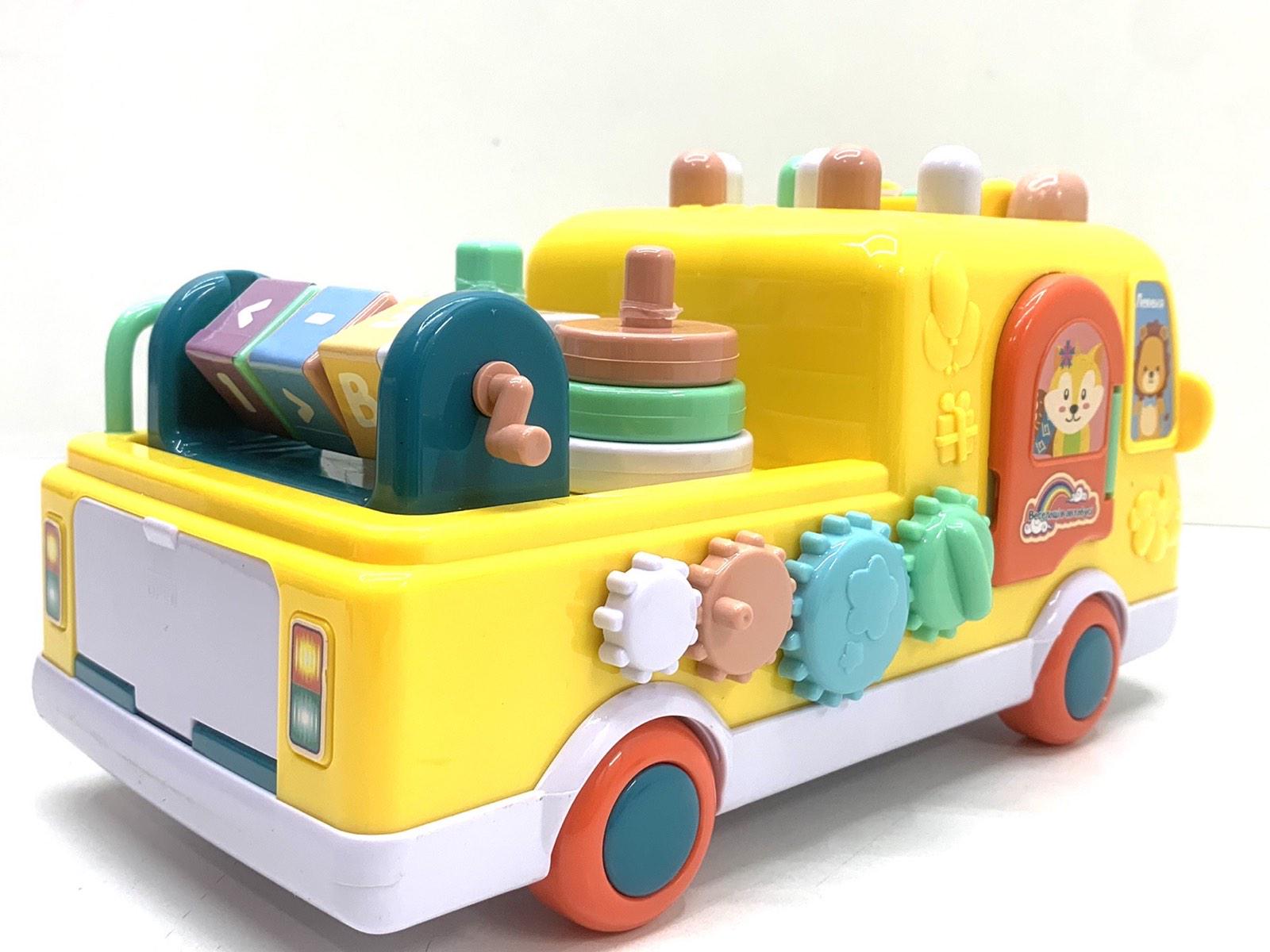 Автобус інтерактивний TK Group казки/пісня/вірші/міні-ігри українське озвучування Жовтий (TK-32602) - фото 5 Автобус інтерактивний TK Group казки/пісня/вірші/міні-ігри українське озвучування Жовтий (TK-32602) - фото 5