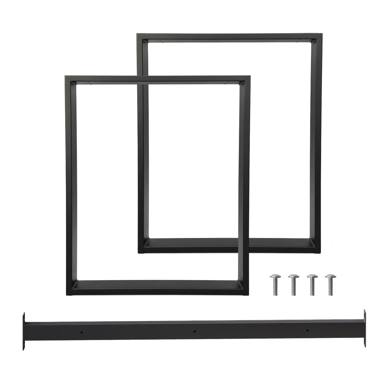 Каркас разборный для стола из металла Minimal 1000х500х730 мм Черный (K1186-50-100)