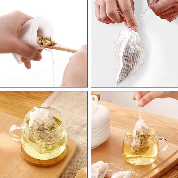 Одноразовые мешочки для чая и специй M00551-1 10х12 см 100 шт. - фото 12 Одноразовые мешочки для чая и специй M00551-1 10х12 см 100 шт. - фото 12