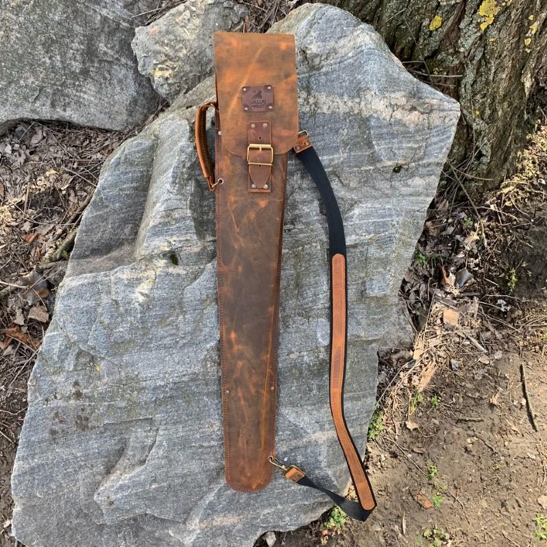 Набір шампурів Gorillas BBQ Колчан Звіробій в шкіряному чохлі - фото 4 Набір шампурів Gorillas BBQ Колчан Звіробій в шкіряному чохлі - фото 4