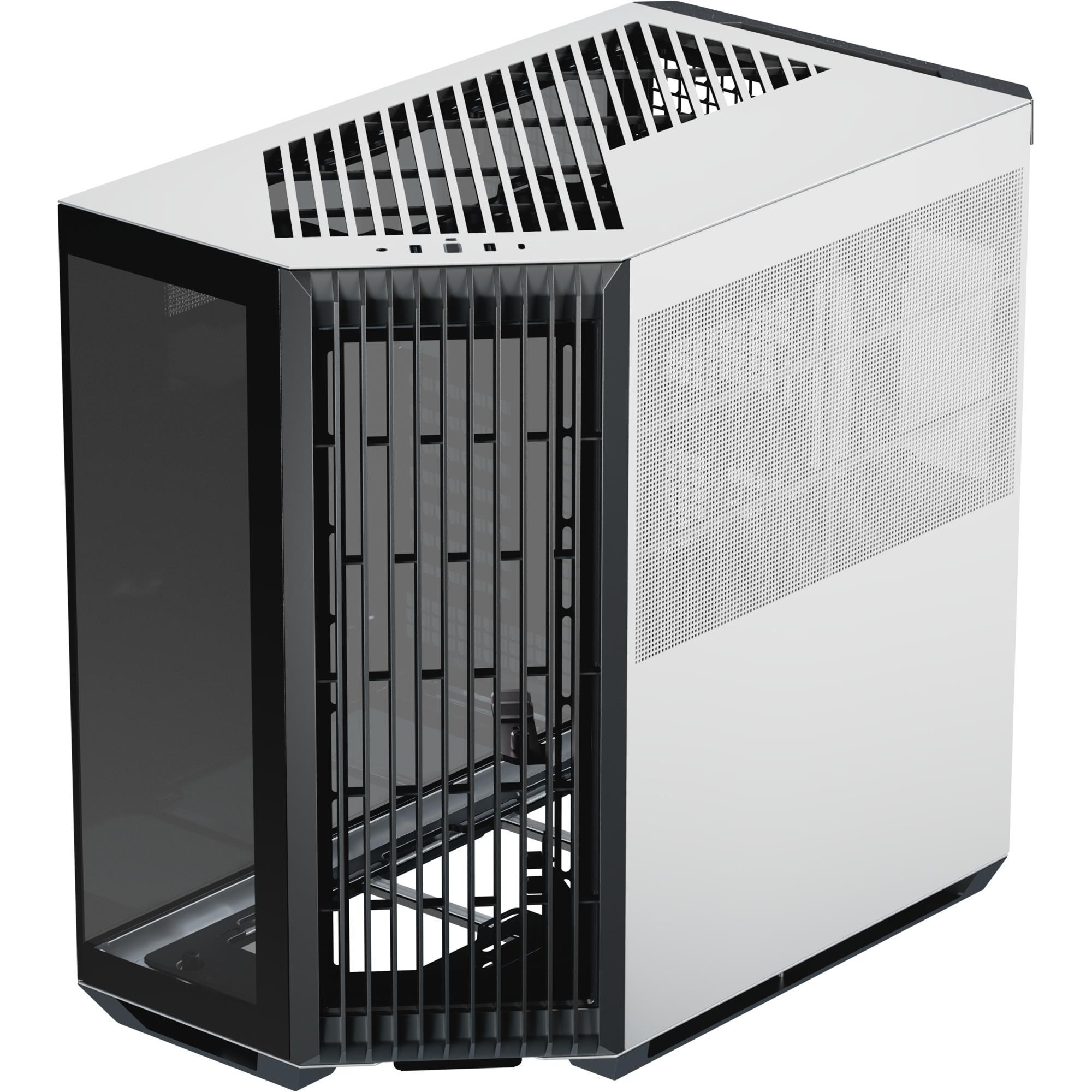 Корпус для ПК APNX V1 Midi-Tower PSU ATX/MicroATX/Mini-ITX Black/White (APCM-VI01003.M1)