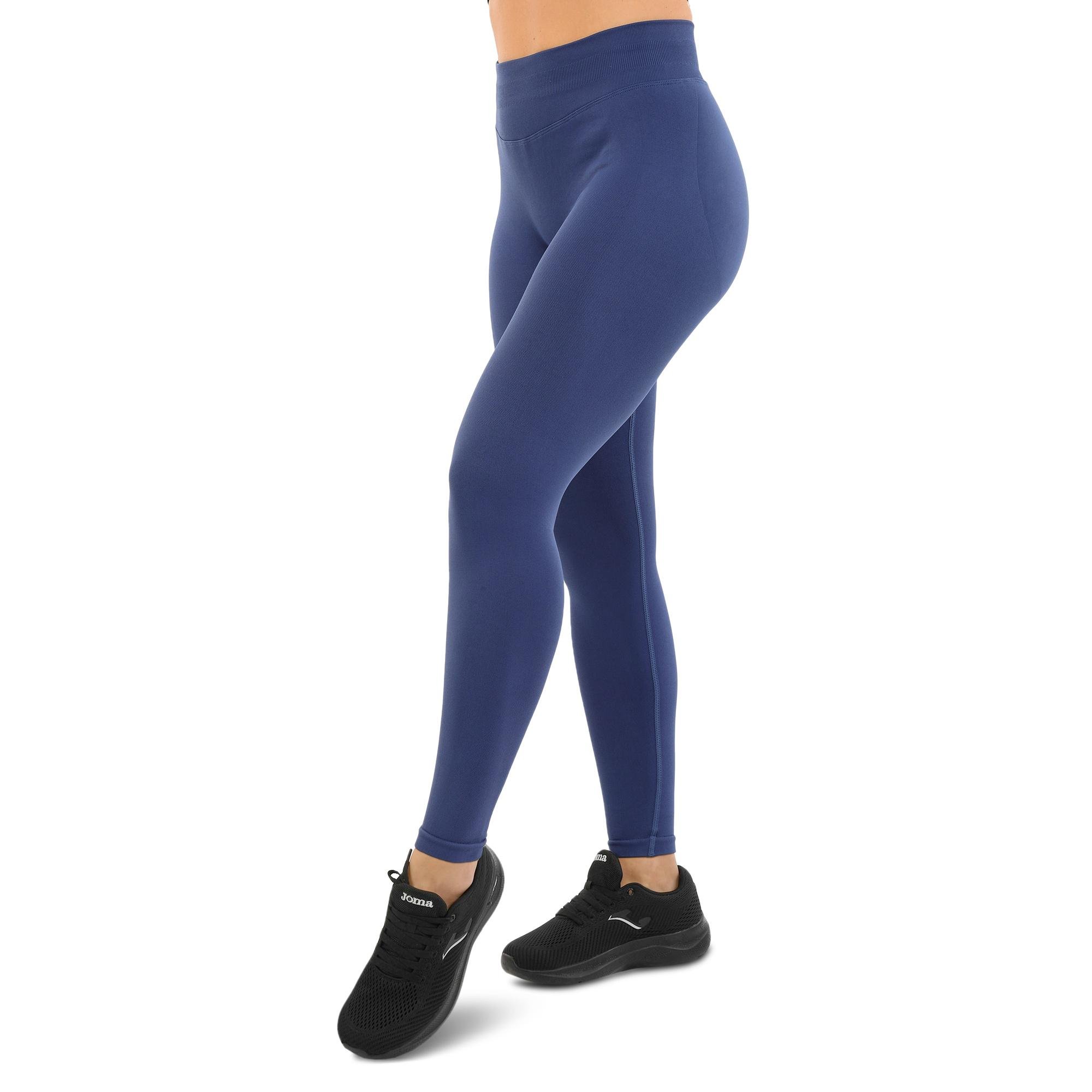 Лосины спортивные женские DOMINO G3001 с эффектом пуш-ап XS Синий/Серый (G3001_Синий-серый_XS)