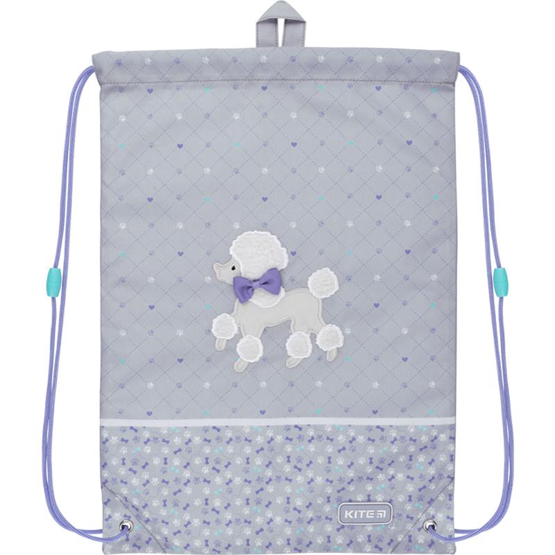 Сумка для взуття KITE Education Cute Dog 46x33 см Фіолетовий (K22-600M-1)