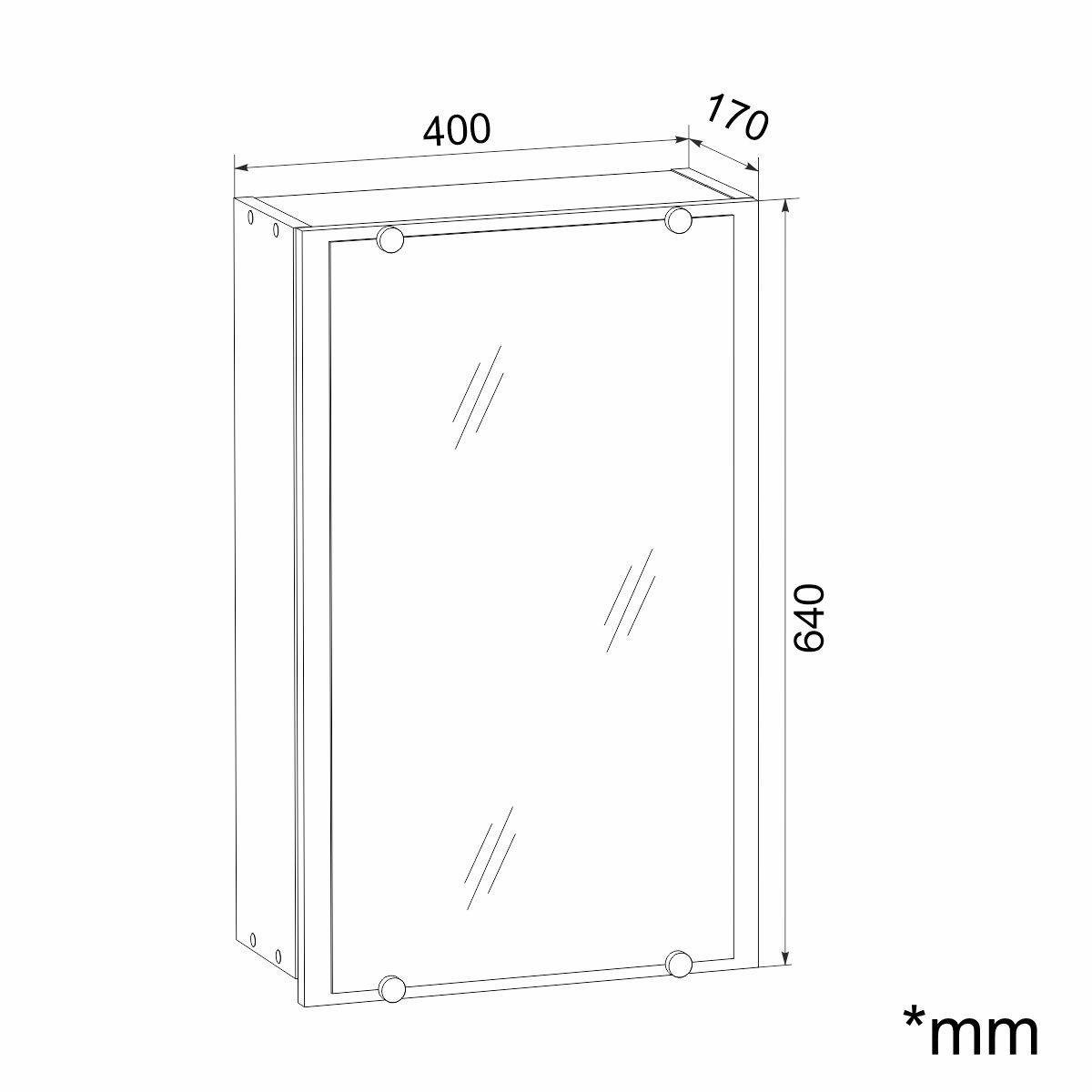 Шафа для ванної кімнати Компаніт 40х17х64 см 26294329 Білий - фото 2
