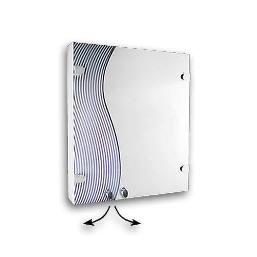 Шафка дзеркальна 530х640х120 мм (841) - фото 2 Шафка дзеркальна 530х640х120 мм (841) - фото 2