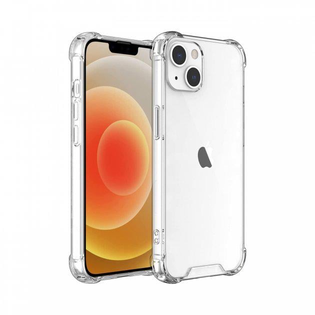 Силіконовий протиударний чохол на Iphone 13 прозорий (HP09558103)