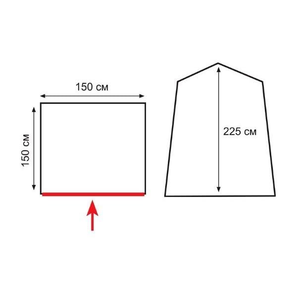 Тент Totem Privat душ/туалет (53158) - фото 2