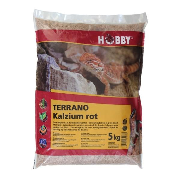 Субстрат для террариума Hobby Terrano Calcium Substrate red кальциевый 2-3 мм 5 кг (HB34073)