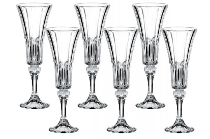 Набір келихів для шампанського Bohemia Wellington 9K7/1KC88/0/99S37/108-669 160 мл 6 шт. (2501368535) Набір келихів для шампанського Bohemia Wellington 9K7/1KC88/0/99S37/108-669 160 мл 6 шт. (2501368535)