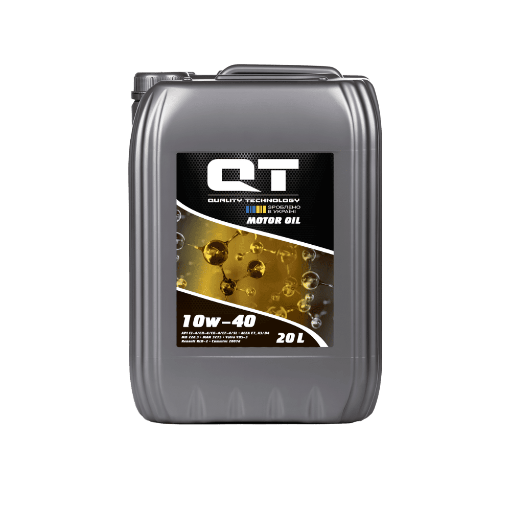 Моторное масло QT-Oil D. EXTRA 10W-40 полусинтетика 20 л (QT17104020)
