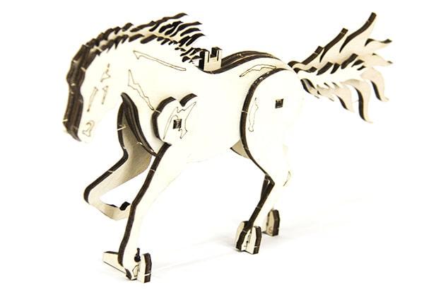 Деревянный конструктор Скакун 9 деталей