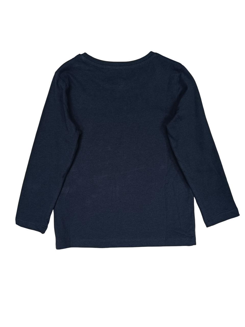 Лонгслів для хлопчика H&M 98-104 см Синій (0575B) - фото 2 Лонгслів для хлопчика H&M 98-104 см Синій (0575B) - фото 2