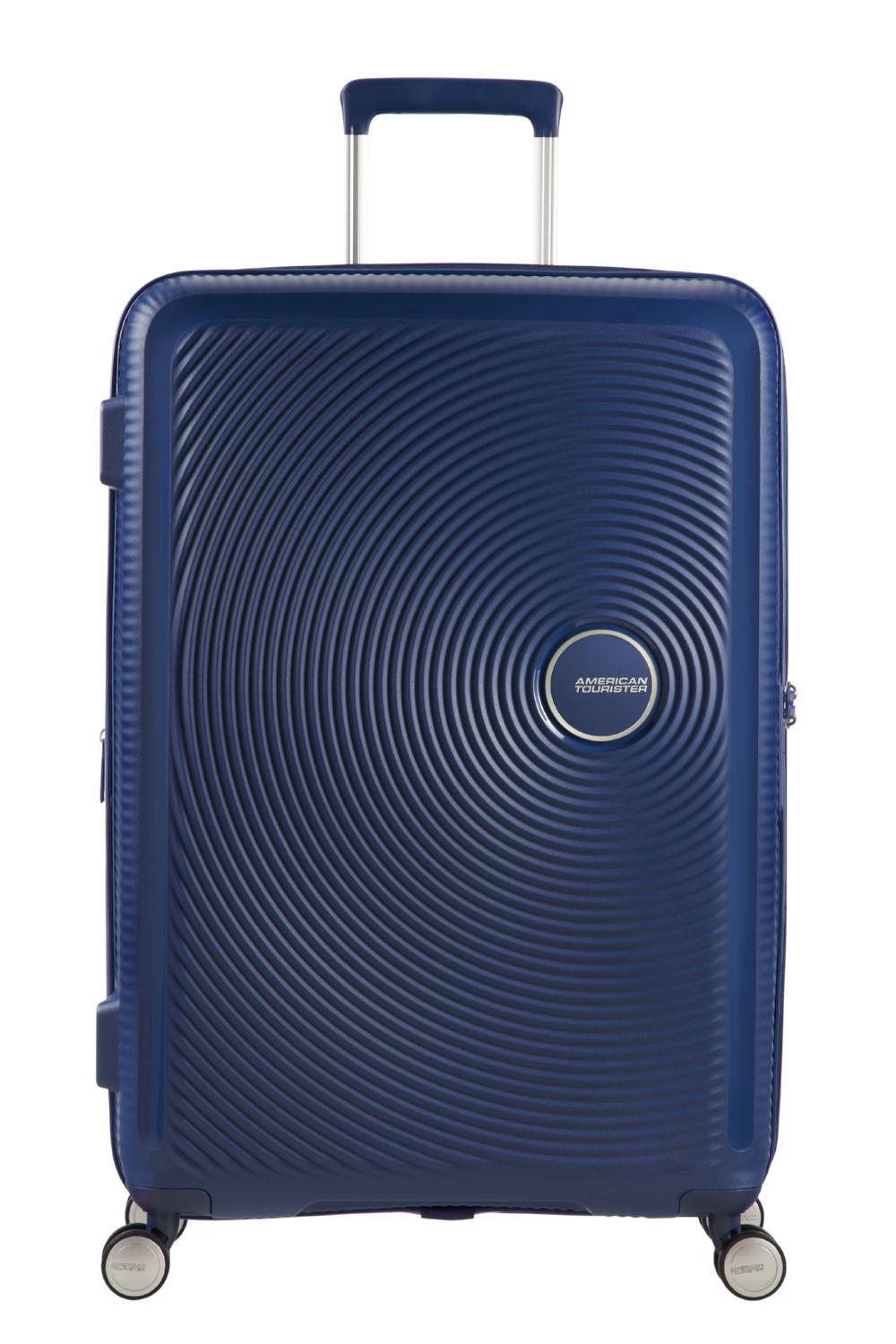 Валіза з розширенням American Tourister Soundbox 67x46,5x29/32 см Синій (32G-41002) - фото 1