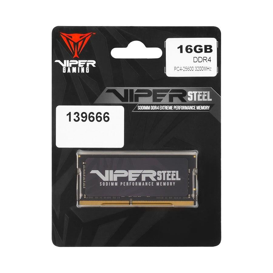 Модуль памяти Patriot SO-DIMM DDR4 16Gb 3200Mhz PC4-25600 (PVS416G320C8S)