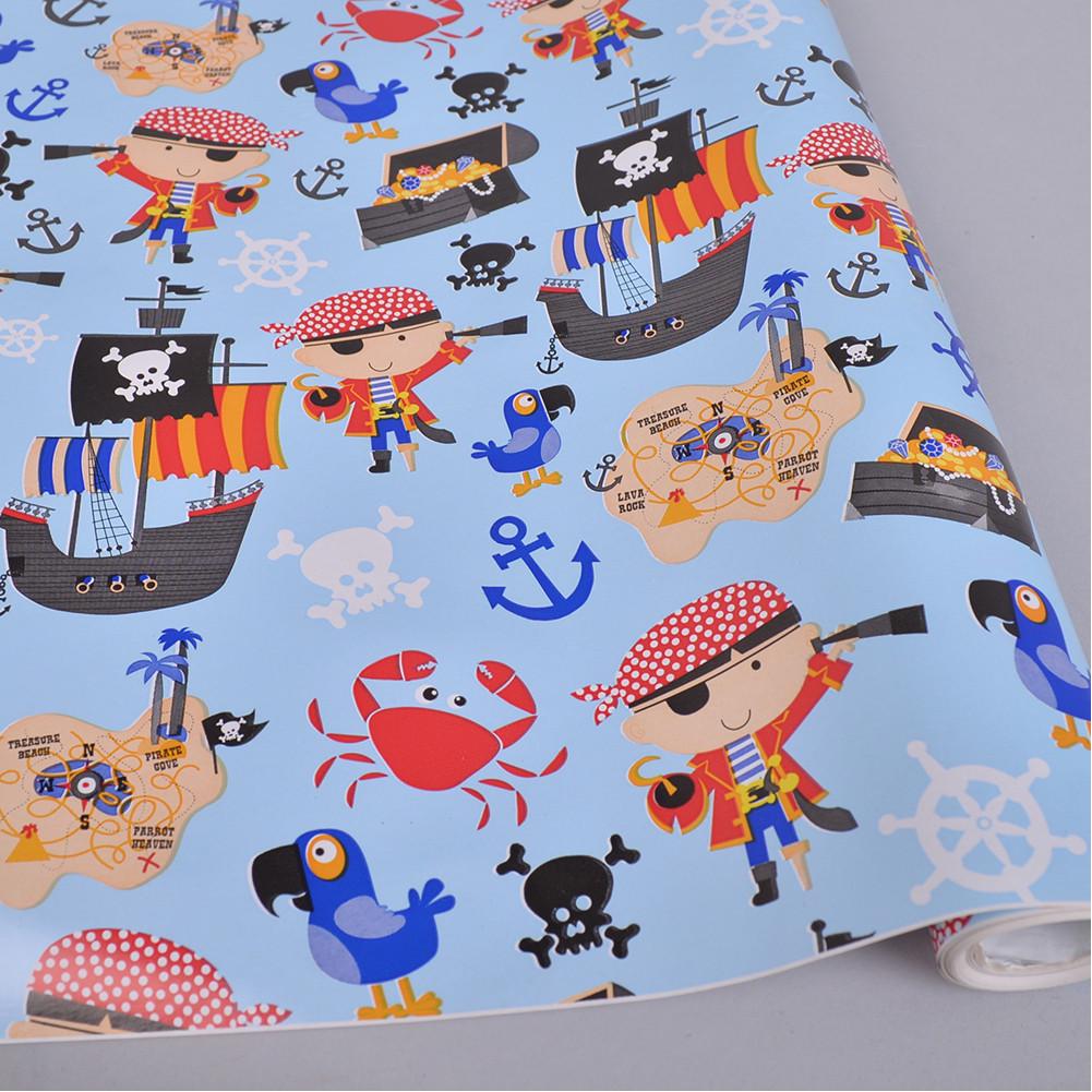 Бумага подарочная Пират 70 см 10 м (468-130)