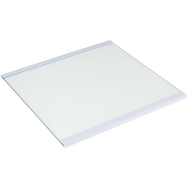 Полка морозильной камеры для холодильника Samsung DA97-19045A 305x302x8 мм стеклянная с обрамлением