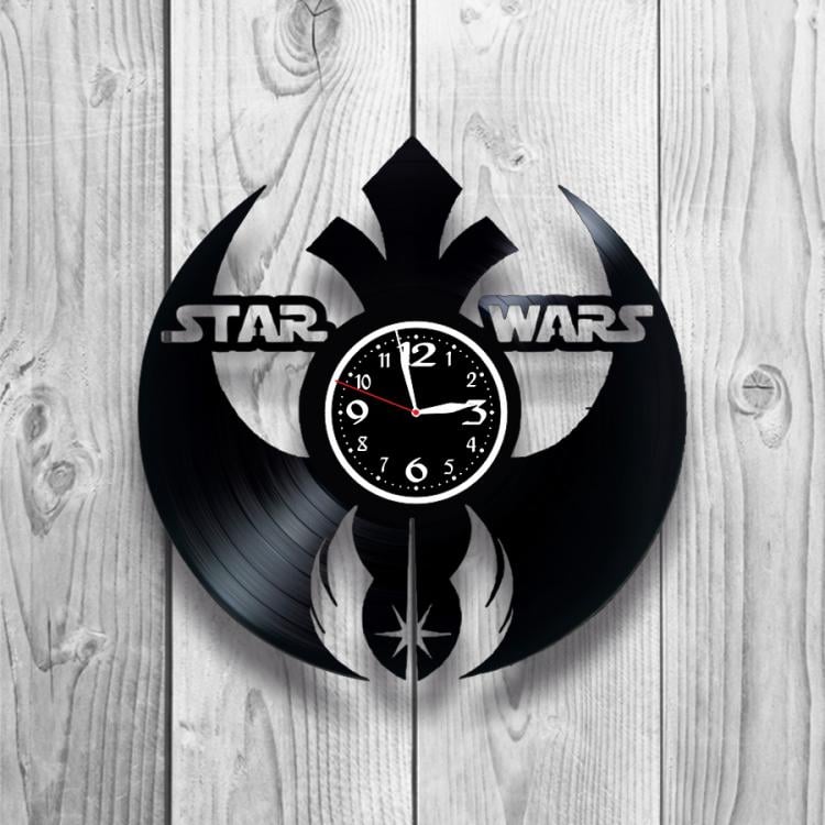 Часы настенные Star Wars 0320 из виниловой пластинки