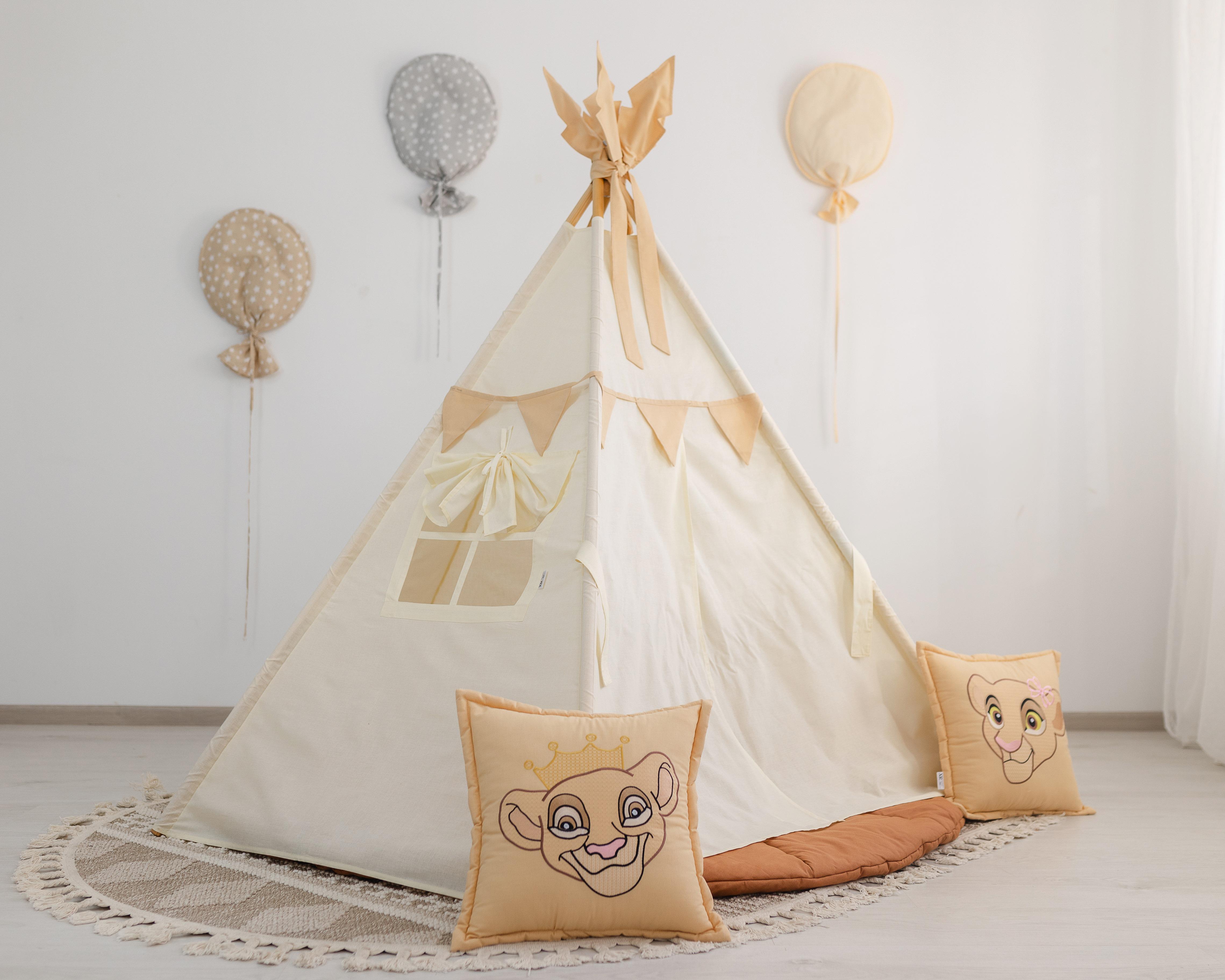 Вігвам для дитини Король Лев з об'ємним ковриком (0001986) - фото 10 Вігвам для дитини Король Лев з об'ємним ковриком (0001986) - фото 10