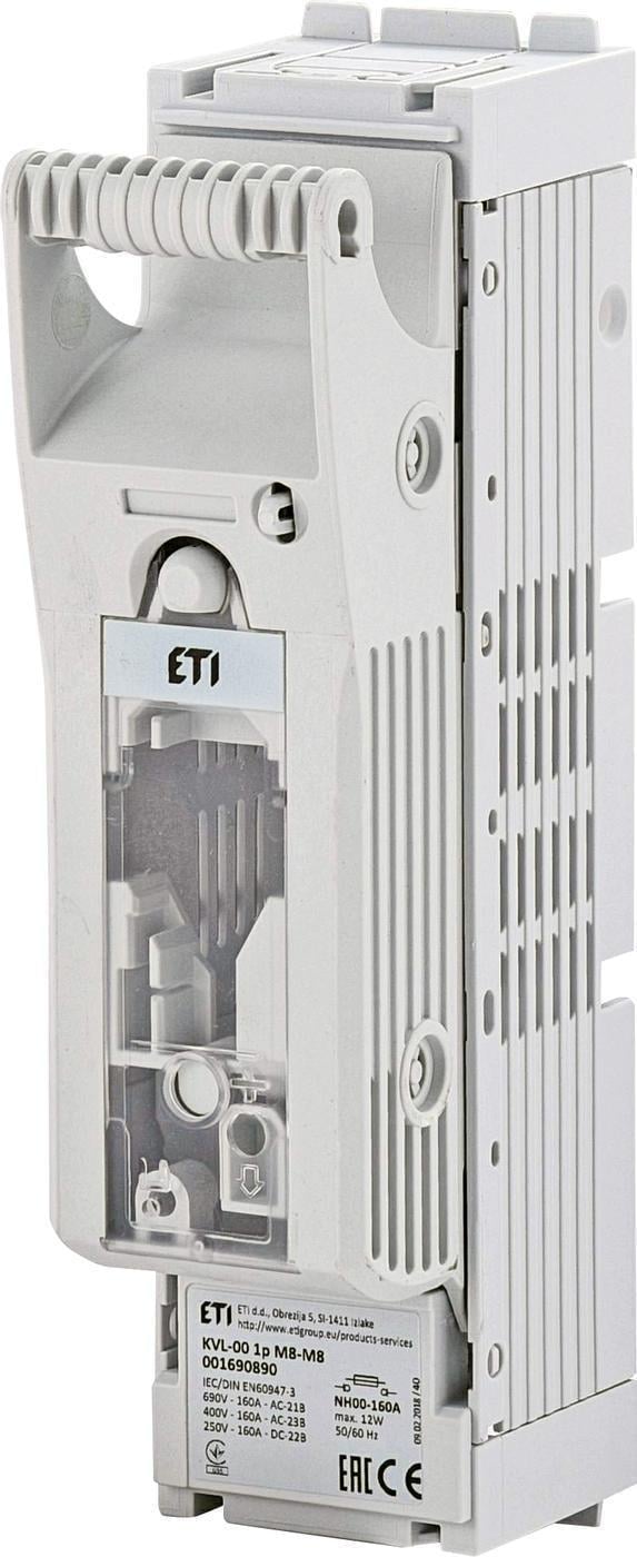 Разъединитель ETI KVL 00 1P 160A клеммы M8-M8 (1690890)