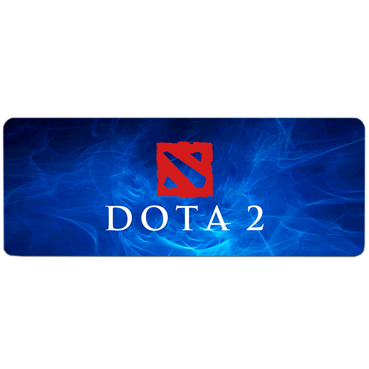 Килимок для миші ігровий dota2 тканинний ультратонкий 3х300x700 мм Blue (YUT_V5677)