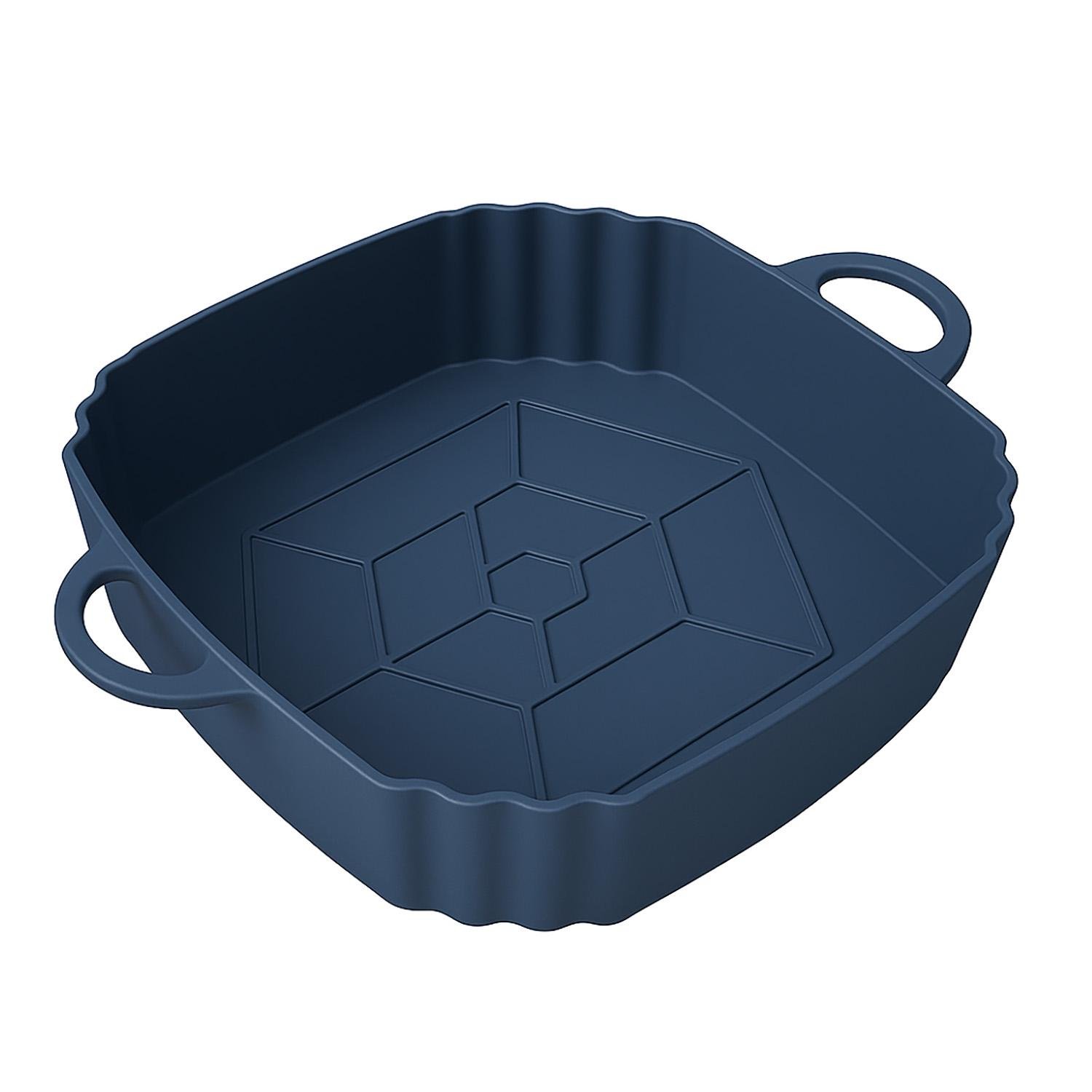 Форма для аерогрилю 20х20 см Синій (87417) - фото 1 Форма для аерогрилю 20х20 см Синій (87417) - фото 1