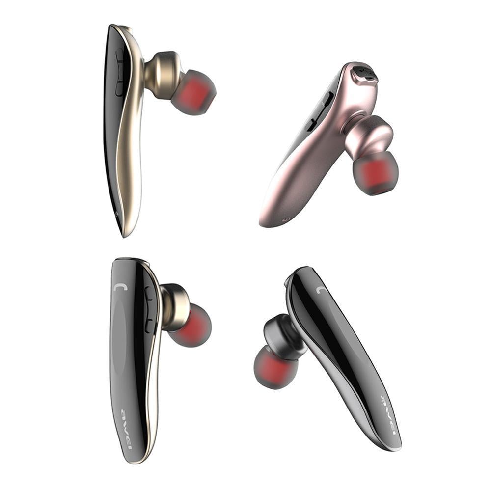 Гарнитура беспроводная Awei N1 Wireless Smart Headset Bluetooth Single Gray (180130) - фото 3 Гарнитура беспроводная Awei N1 Wireless Smart Headset Bluetooth Single Gray (180130) - фото 3