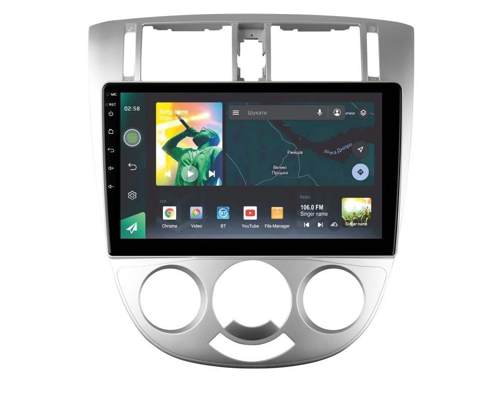 Штатна магнітола Sigma X10464 10 4+64 Gb Chevrolet Lacetti J200 Buick Excelle Hrv 2004-2013 For Daewoo Gentra 2 2013 A