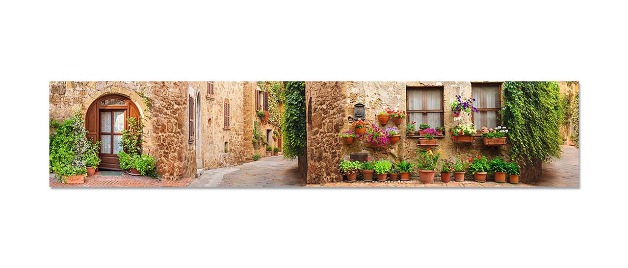 Наклейка виниловая на кухню Zatarga Прованс Горшочки с цветами 600х3000 мм (1304776347)