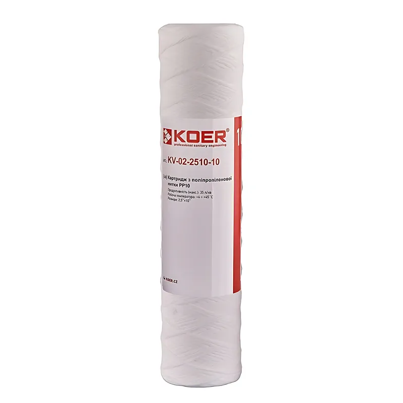 Картридж KOER KV.0110 из полипропиленовой нити PP10 (KR3161)