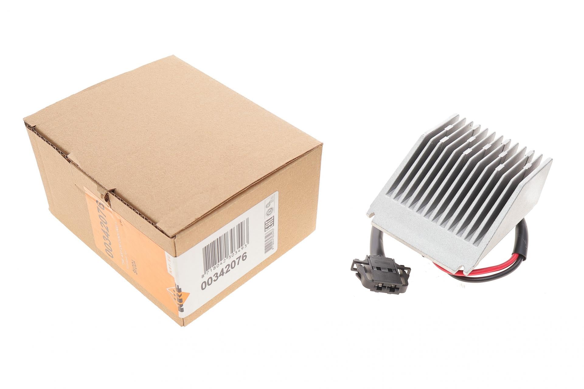 Реостат печки Skoda Fabia II/Roomster/VW Polo IV 00 (342076 NRF)