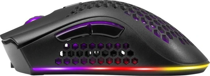 Миша бездротова ігрова RGB K-Snake 2.4G з підсвічуванням Чорний (BM600) - фото 2 Миша бездротова ігрова RGB K-Snake 2.4G з підсвічуванням Чорний (BM600) - фото 2