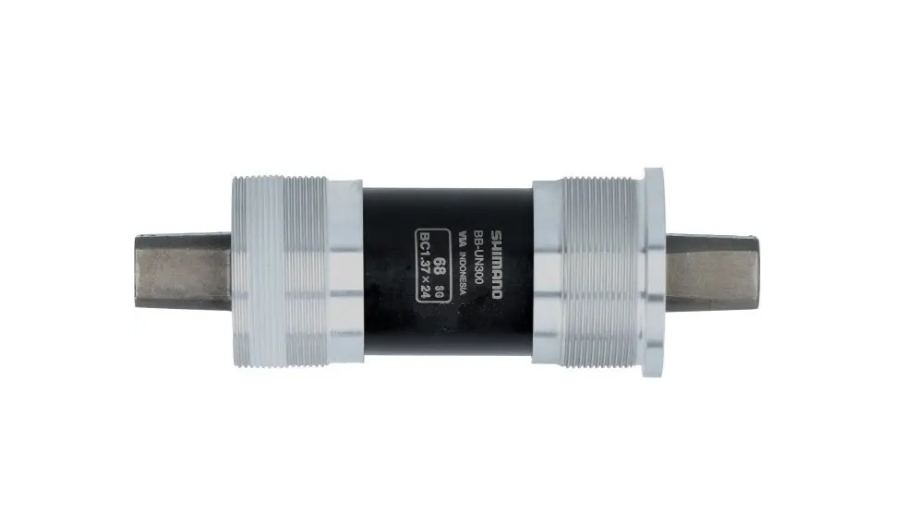 Каретка картридж Shimano BB-UN300 BSA 68x115 мм 1,37x24 с болтами под квадрат (EBBUN300B15B)
